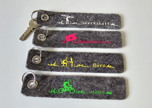 Mein persönlicher Schlüsselanhänger